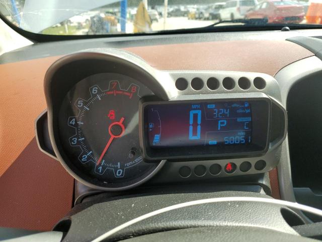 1G1JC5SHXE4123079 - 2014 CHEVROLET SONIC LT WHITE photo 9