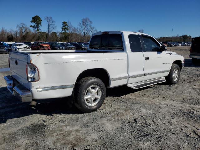 1B7GL23X3VS292457 - 1997 DODGE DAKOTA WHITE photo 3