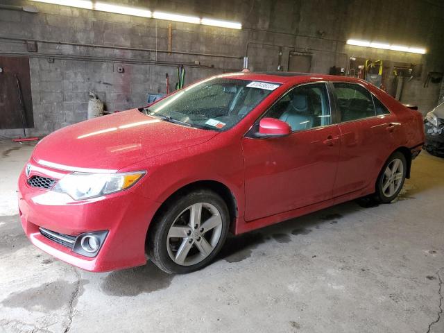 4T1BF1FK0CU506457 - 2012 TOYOTA CAMRY BASE RED photo 1