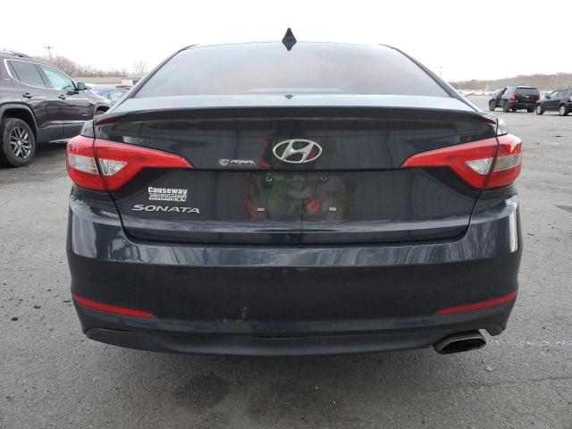 5NPE24AF2FH156272 - 2015 HYUNDAI SONATA SE BLACK photo 6