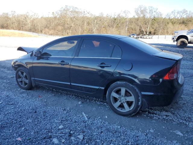 1HGFA16846L104283 - 2006 HONDA CIVIC EX BLACK photo 2