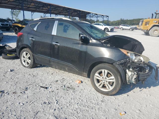 KM8JU3ACXDU726512 - 2013 HYUNDAI TUCSON GLS BLACK photo 4