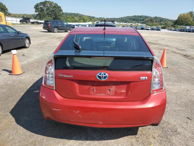 JTDKN3DU5D5633000 - 2013 TOYOTA PRIUS Қызыл фото 6