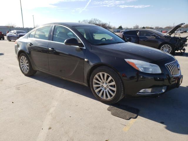 W04GR5ECXB1079902 - 2011 BUICK REGAL CXL BLACK photo 4