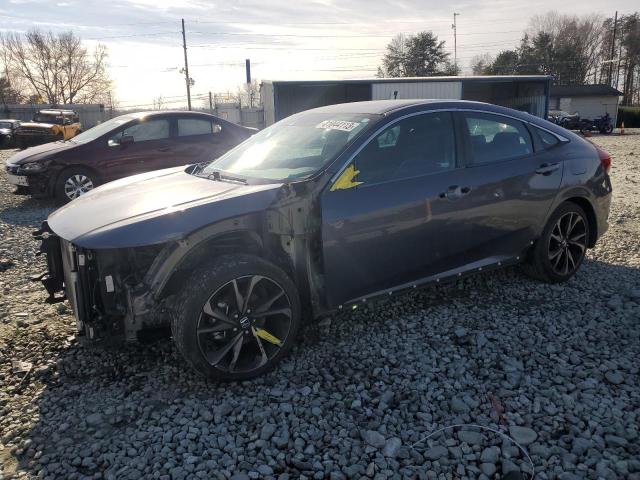 2HGFC2F83KH590804 - 2019 HONDA CIVIC SPORT 灰色 照片 1