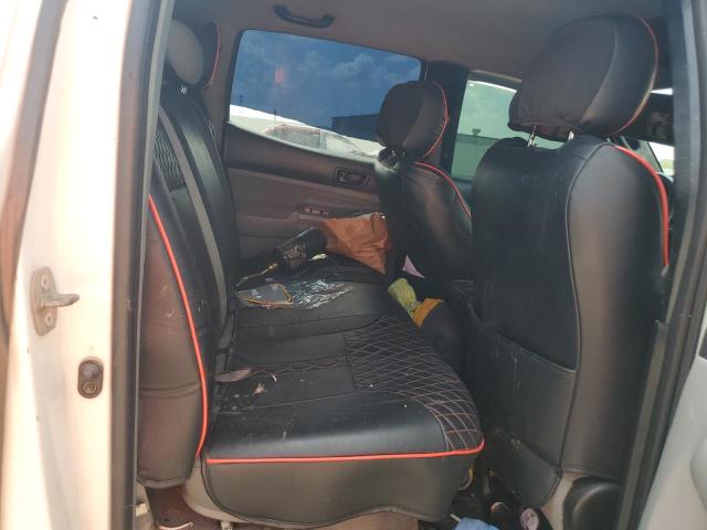 5TELU42N96Z216388 - 2006 TOYOTA TACOMA DOUBLE CAB 白色 照片 10