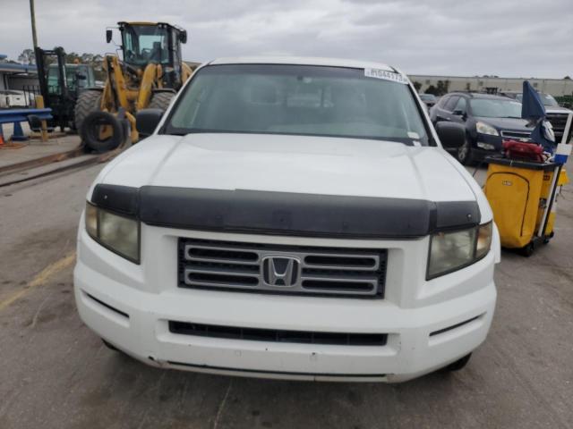 2HJYK16267H543284 - 2007 HONDA RIDGELINE RT WHITE photo 5