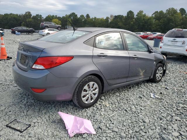 KMHCT4AE8HU193939 - 2017 HYUNDAI ACCENT SE ნაცრისფერი ფოტო 3