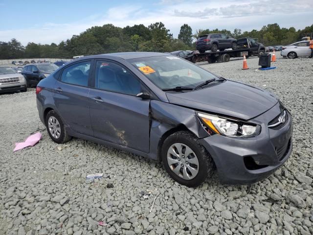 KMHCT4AE8HU193939 - 2017 HYUNDAI ACCENT SE ნაცრისფერი ფოტო 4