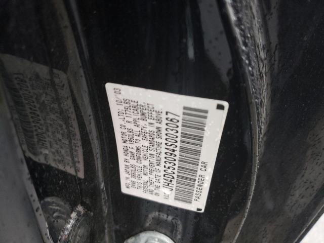 JH4DC53094S003067 - 2004 ACURA RSX TYPE-S BLACK photo 12