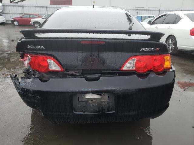 JH4DC53094S003067 - 2004 ACURA RSX TYPE-S BLACK photo 6