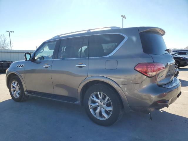 JN8AZ2NF5E9552409 - 2014 INFINITI QX80 GRAY photo 2