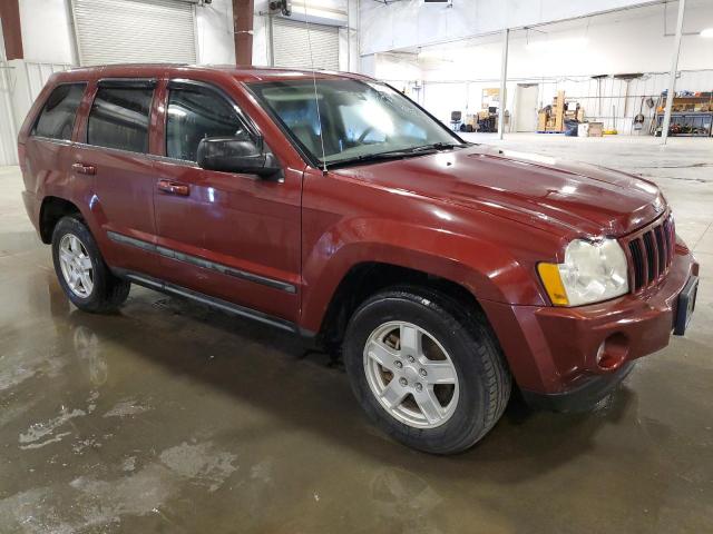 1J8GR48KX7C664700 - 2007 JEEP GRAND CHEROKEE LAREDO MAROON photo 4
