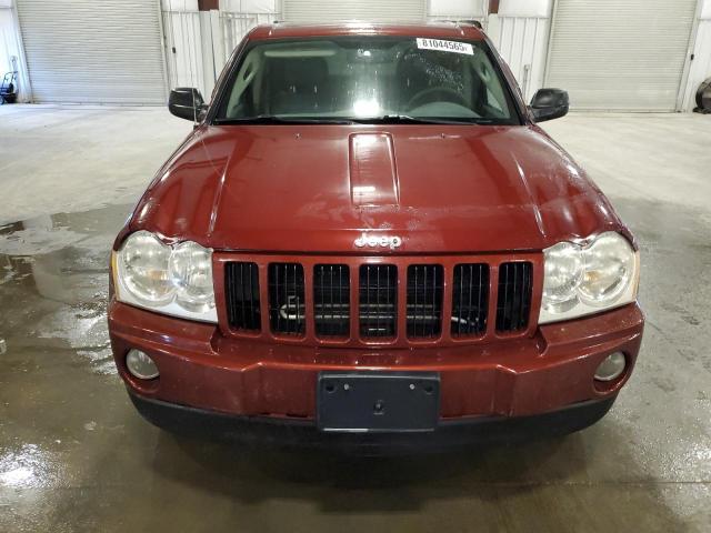 1J8GR48KX7C664700 - 2007 JEEP GRAND CHEROKEE LAREDO MAROON photo 5
