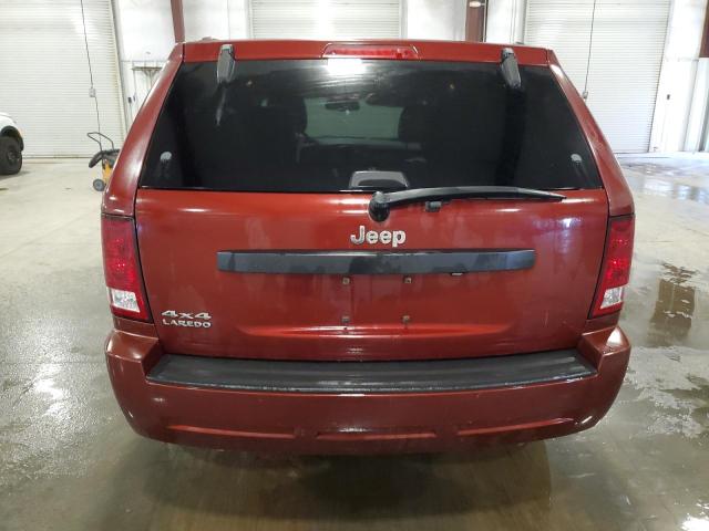 1J8GR48KX7C664700 - 2007 JEEP GRAND CHEROKEE LAREDO MAROON photo 6