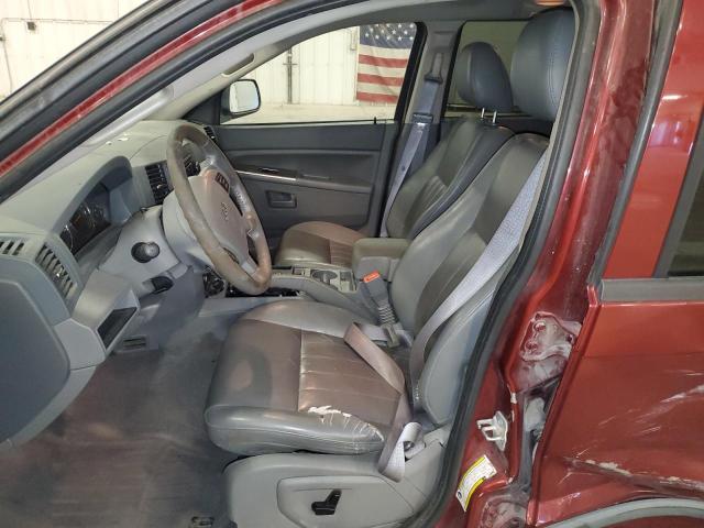 1J8GR48KX7C664700 - 2007 JEEP GRAND CHEROKEE LAREDO MAROON photo 7