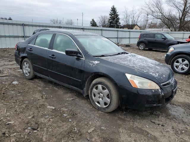 1HGCM56437A046047 - 2007 HONDA ACCORD LX BLACK photo 4