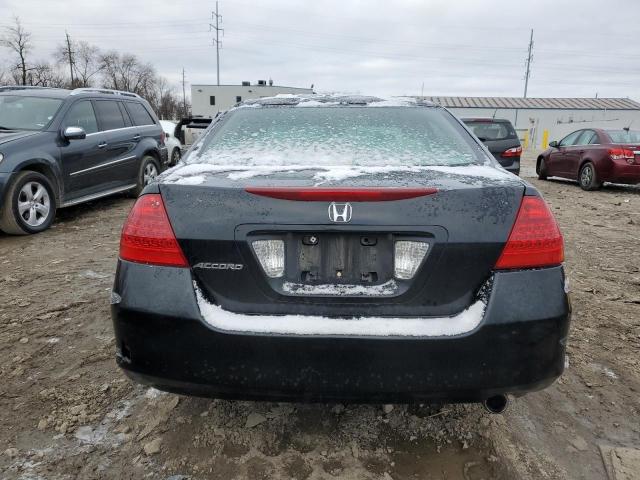 1HGCM56437A046047 - 2007 HONDA ACCORD LX BLACK photo 6