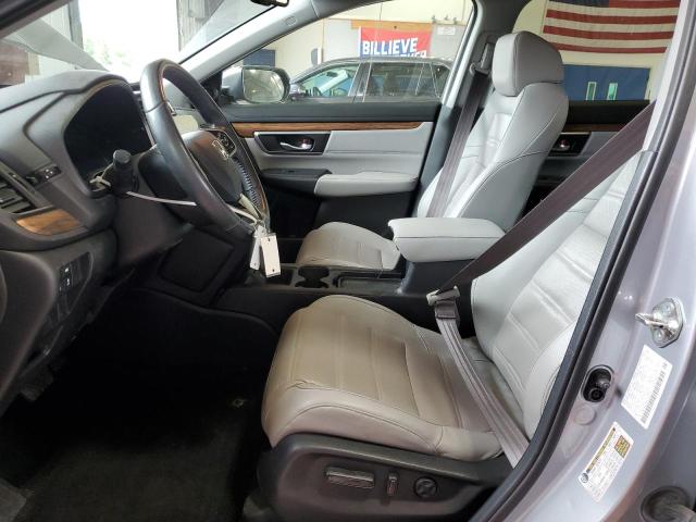 2HKRW2H83KH616230 - 2019 HONDA CR-V EXL SILVER photo 7