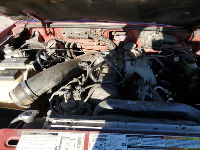 1FTYR10C9WUC81192 - 1998 FORD RANGER RED photo 11