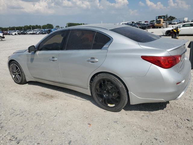 JN1BV7AR3EM682519 - 2014 INFINITI Q50 BASE Gümüş foto 2