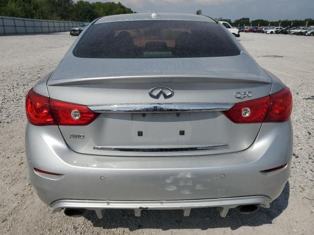 JN1BV7AR3EM682519 - 2014 INFINITI Q50 BASE Gümüş foto 6