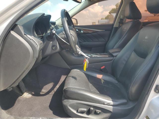 JN1BV7AR3EM682519 - 2014 INFINITI Q50 BASE Gümüş foto 7
