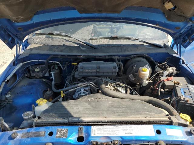 3B7KF26Z3WM226189 - 1998 DODGE RAM 2500 BLUE photo 11