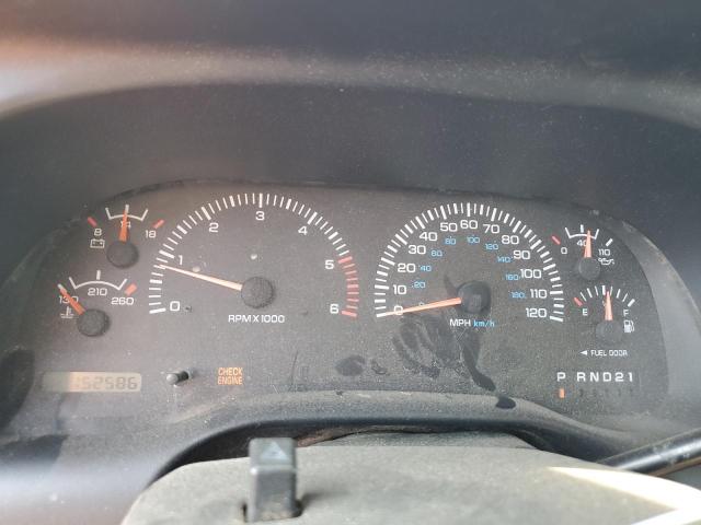 3B7KF26Z3WM226189 - 1998 DODGE RAM 2500 BLUE photo 9