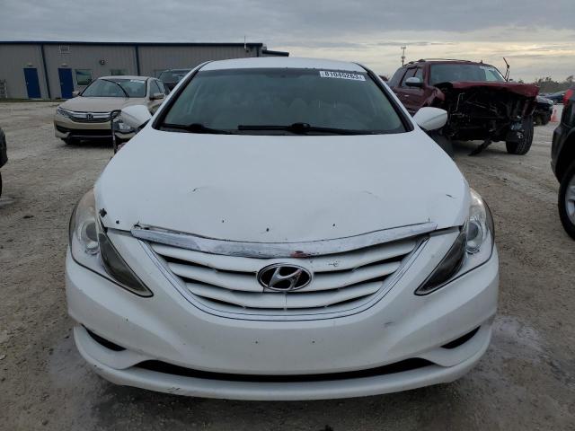 5NPEB4AC1CH427968 - 2012 HYUNDAI SONATA GLS WHITE photo 5