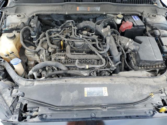 3FA6P0HD0LR161519 - 2020 FORD FUSION SE შავი ფოტო 11