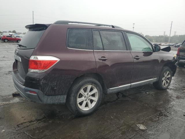 5TDZK3EH2CS064737 - 2012 TOYOTA HIGHLANDER BASE Коричневый фото 3