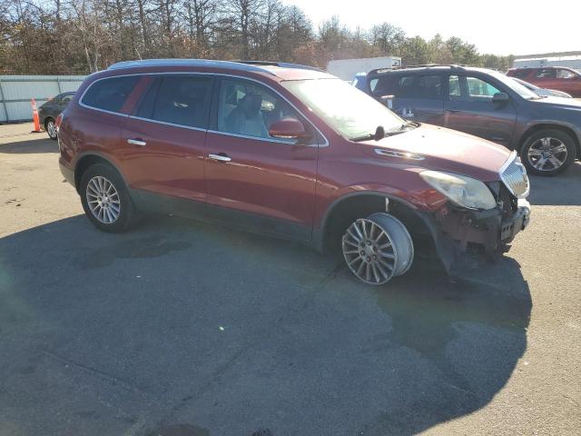 5GAKRBED2BJ211138 - 2011 BUICK ENCLAVE CXL RED photo 4