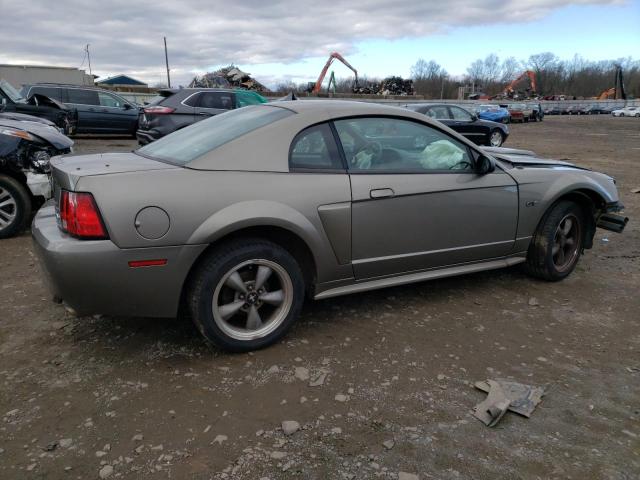 1FAFP42X61F224305 - 2001 FORD MUSTANG GT BEIGE photo 3