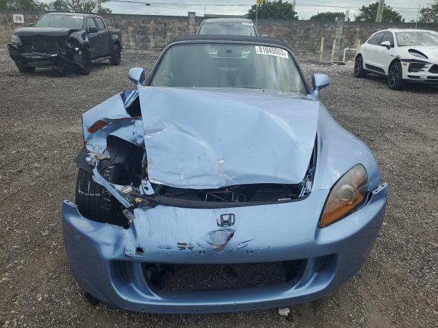 JHMAP21486S000224 - 2006 HONDA S2000 BLUE photo 5