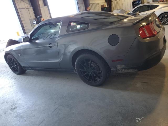 1ZVBP8AN7A5153828 - 2010 FORD MUSTANG GRAY photo 2