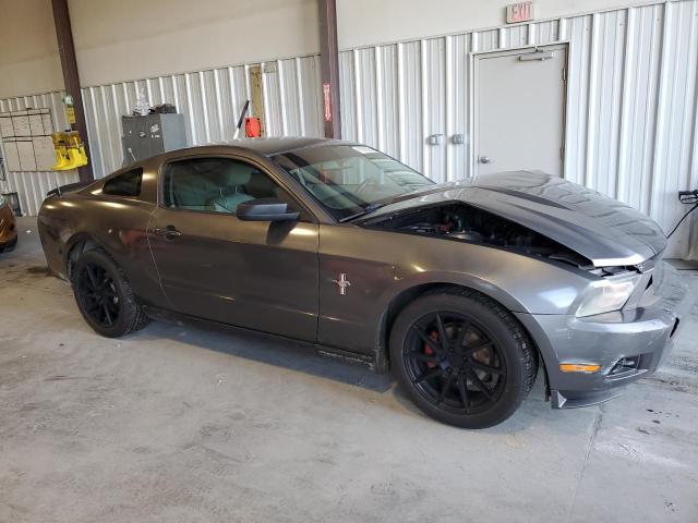 1ZVBP8AN7A5153828 - 2010 FORD MUSTANG GRAY photo 4