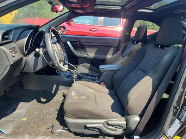 JTKJF5C75D3065318 - 2013 TOYOTA SCION TC GRAY photo 7