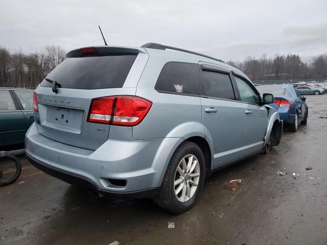 3C4PDDBG6DT589794 - 2013 DODGE JOURNEY SXT TURQUOISE photo 3