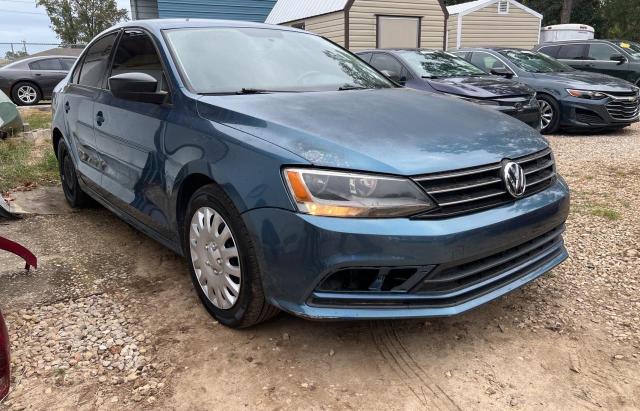 3VWD17AJ1FM254690 - 2015 VOLKSWAGEN JETTA SE BLUE photo 1