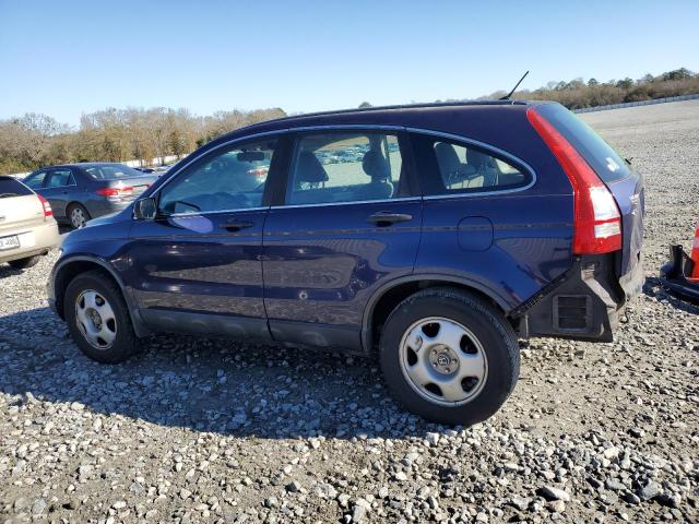 5J6RE3H38BL016841 - 2011 HONDA CR-V LX BLUE photo 2