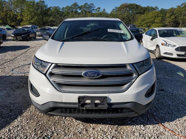 2FMTK3G88FBC11616 - 2015 FORD EDGE SE WHITE photo 5