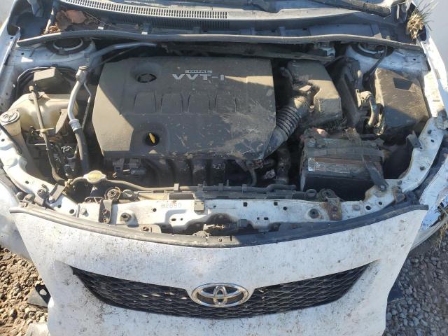 2T1BU40E39C081157 - 2009 TOYOTA COROLLA BASE WHITE photo 11