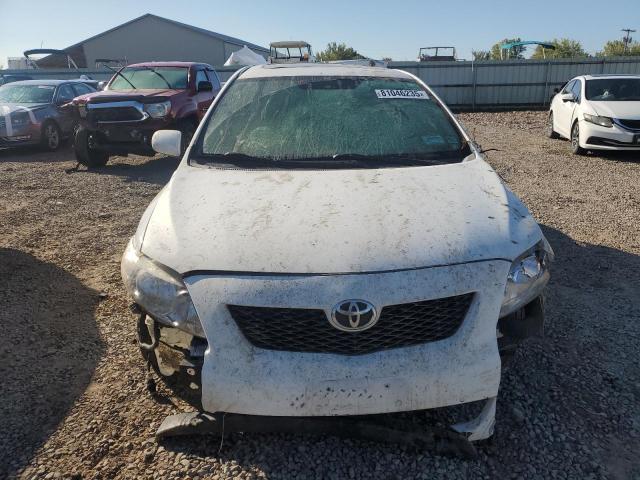 2T1BU40E39C081157 - 2009 TOYOTA COROLLA BASE WHITE photo 5