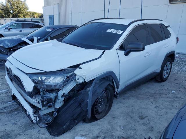 2T3H1RFV5KW046705 - 2019 TOYOTA RAV4 LE WHITE photo 1