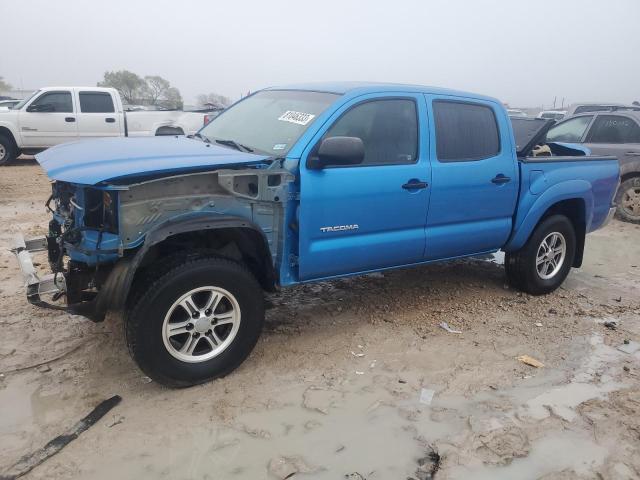 5TFJU4GN5BX002659 - 2011 TOYOTA TACOMA DOUBLE CAB PRERUNNER BLUE photo 1
