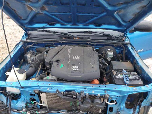 5TFJU4GN5BX002659 - 2011 TOYOTA TACOMA DOUBLE CAB PRERUNNER BLUE photo 11