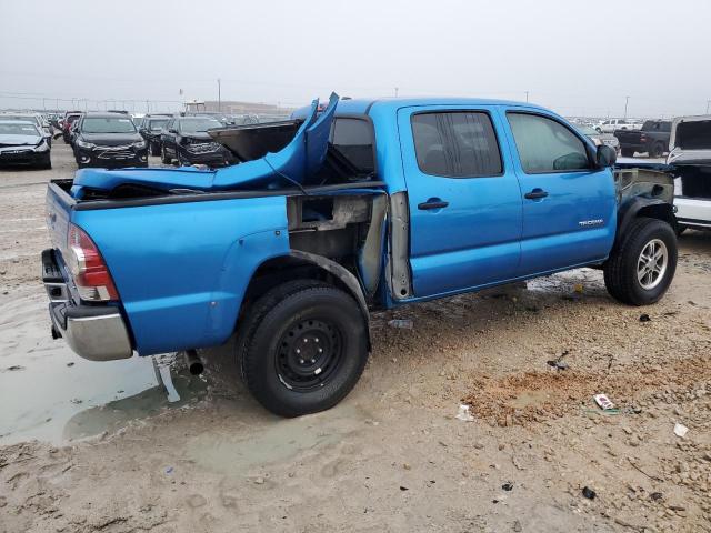 5TFJU4GN5BX002659 - 2011 TOYOTA TACOMA DOUBLE CAB PRERUNNER BLUE photo 3