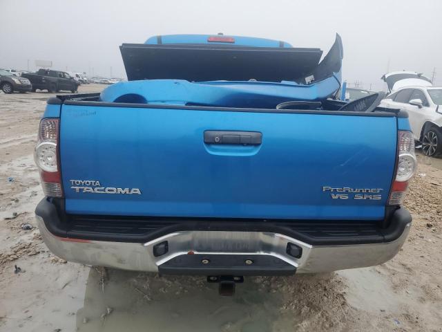 5TFJU4GN5BX002659 - 2011 TOYOTA TACOMA DOUBLE CAB PRERUNNER BLUE photo 6
