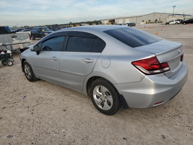 2HGFB2F56DH558960 - 2013 HONDA CIVIC LX SILVER photo 2